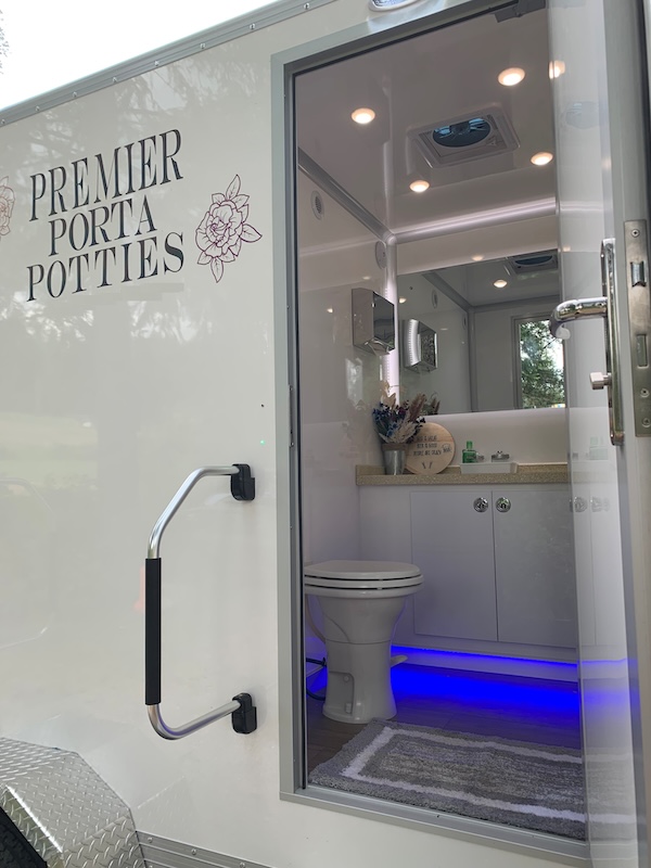 Premier Porta Potties Exterior (left)