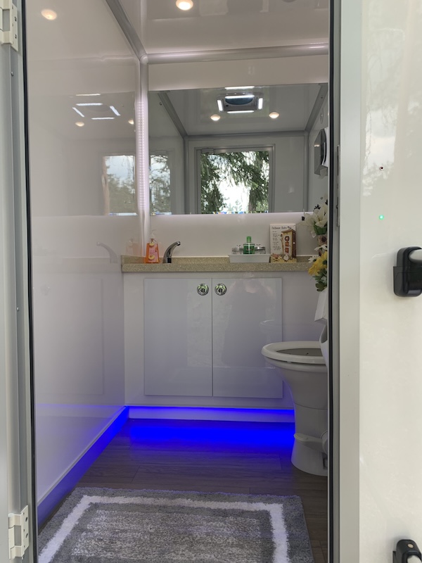 Premier Porta Potties Interior (right)